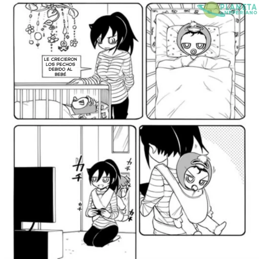 Tomoko egoista, ahora que tienes, ya no compartes...