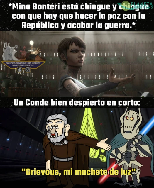 Siempre pudieron hacer las paces, el problema eran los siths