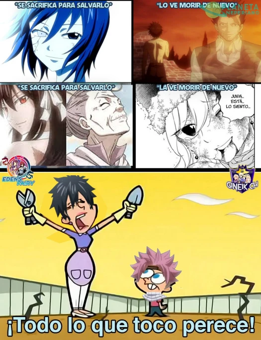 Pinche ave de mal aguero que sos, Fullbuster