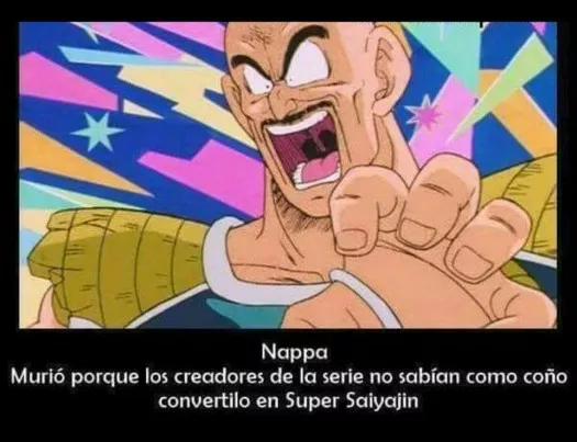 jajaja pobre nappa