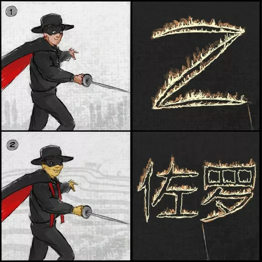 El zorro en américa y el zorro en asía...