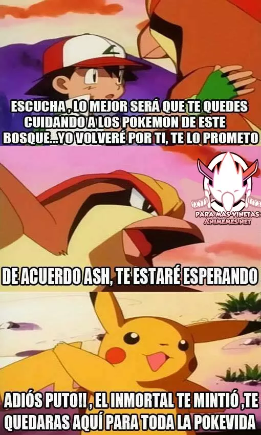 Pikachu es un sin corazon