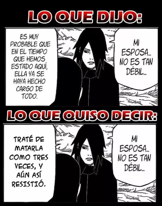 sasuke es un loquillo