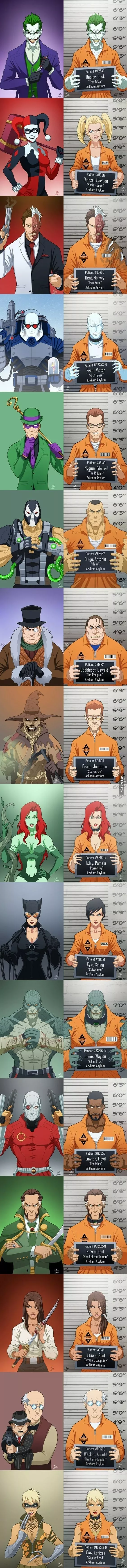 LOS INQUILINOS DEL ASILO DE ARKHAM