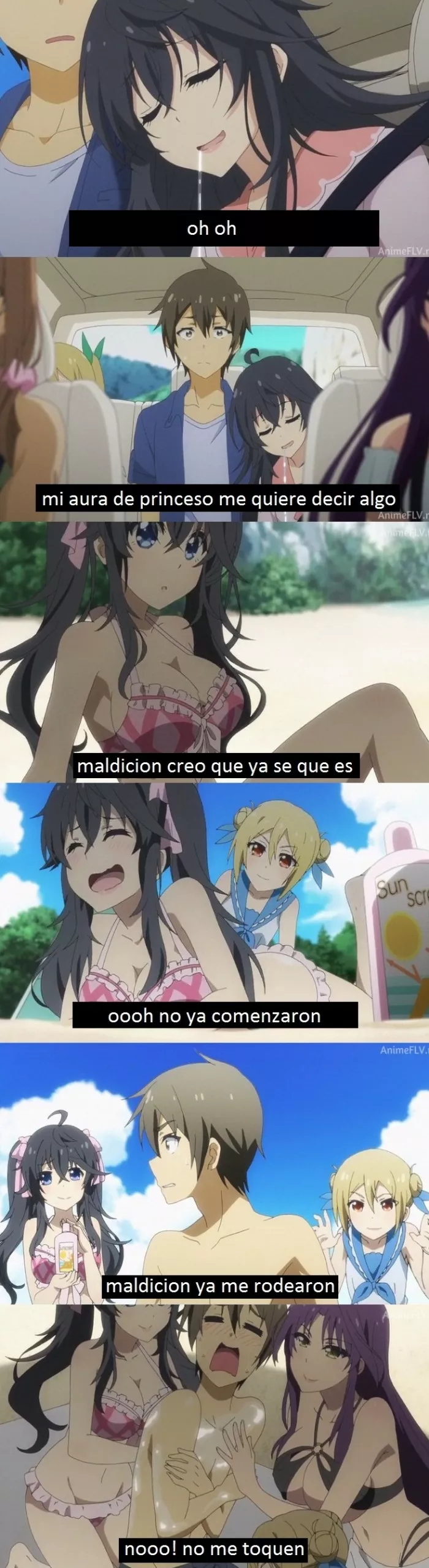 aura de princeso netoge no yome