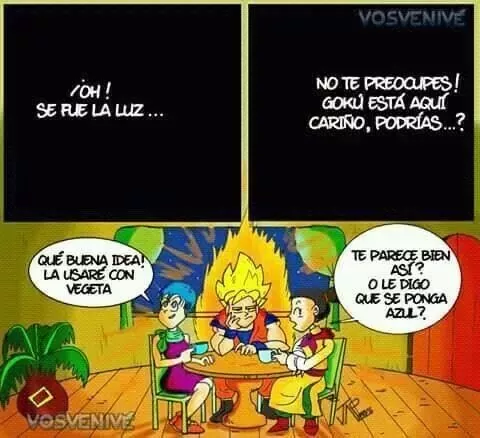 Goku la luz de emergencia