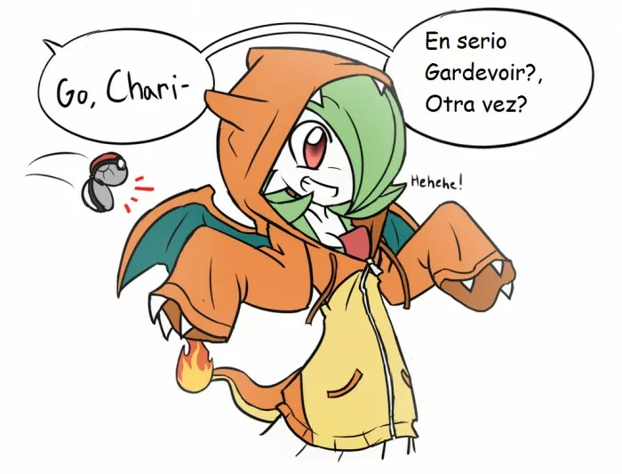 Gardevoir hasta en la sopa