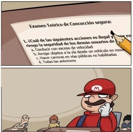 Mario kart y multas