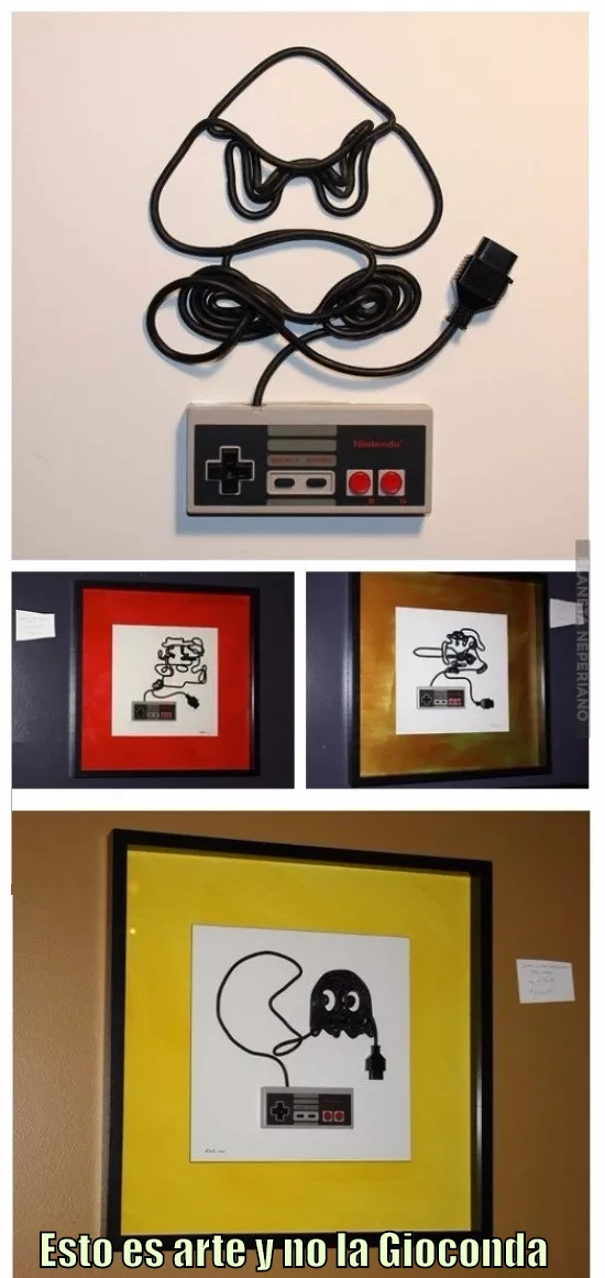 Arte con nes