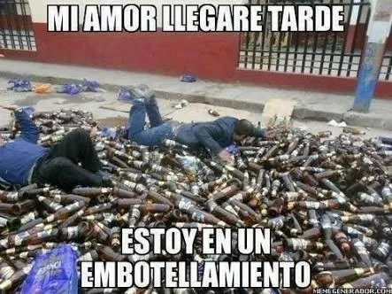 no ves que llegare tarde 