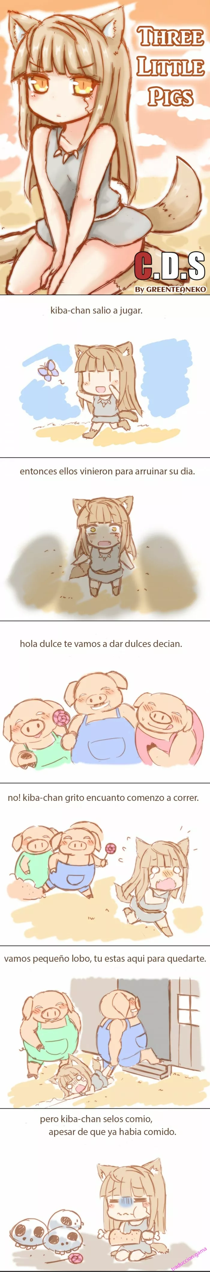 tres pequeños cerdos