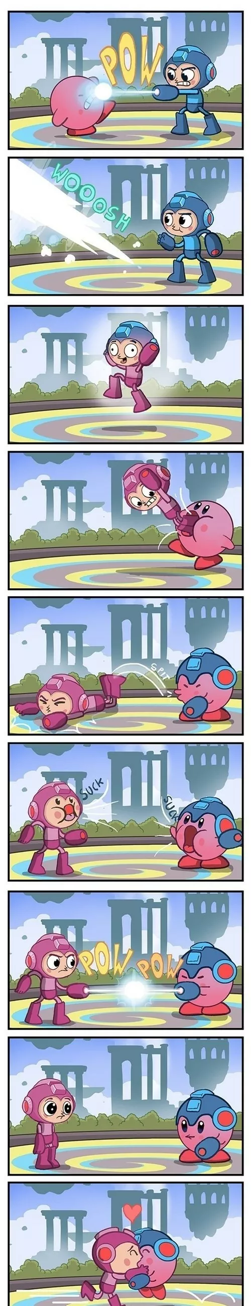 Megaman vs kirby