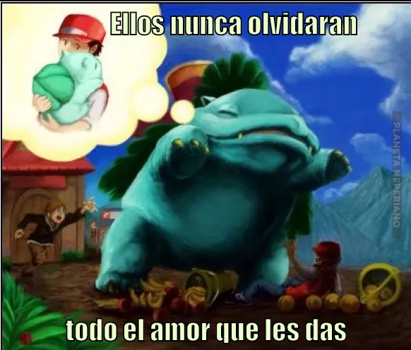 Los pokémon son todo amor