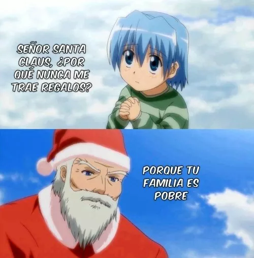 Santa Claus es cruel