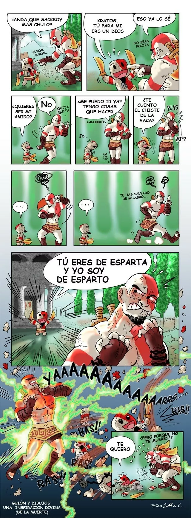 Guerreros de esparta