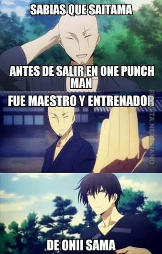 La vida pasada de Saitama