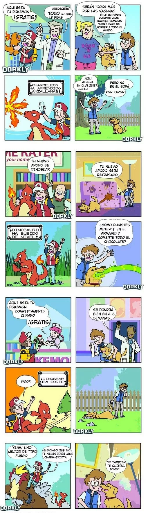 Pokémon vs mascotas