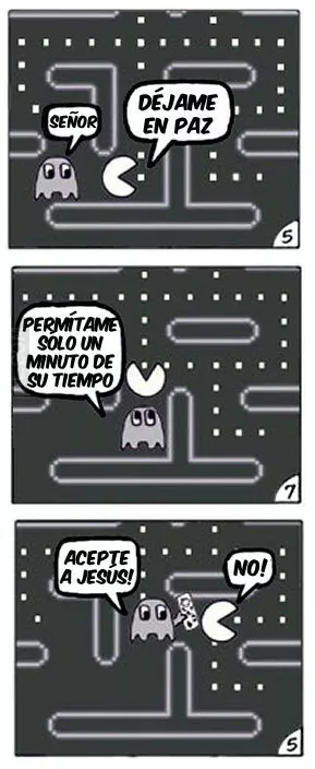 El porque persiguen a pacman