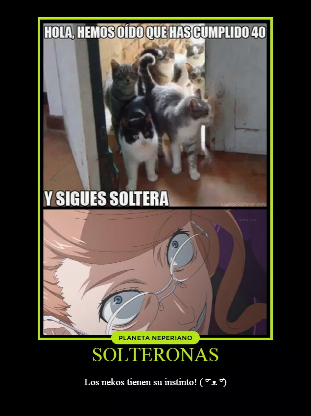 Solteronas ( ͡° ᴥ ͡°)