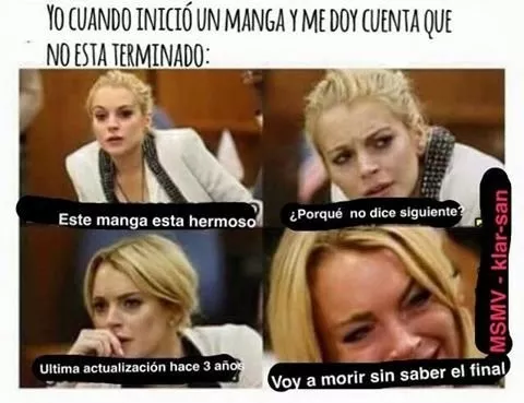 Les juro que me ha pasado mas de 3 veces :''v.