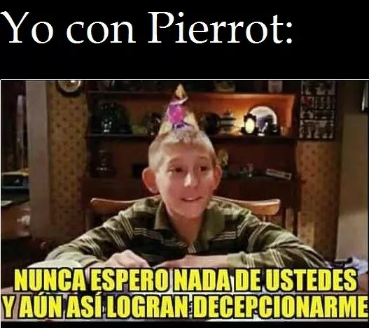 Yo, siempre, realmente quedé sorprendido con su nivel de decepción :/ (sousei no onmyouji)