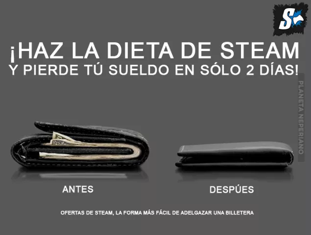 La dieta de Steam