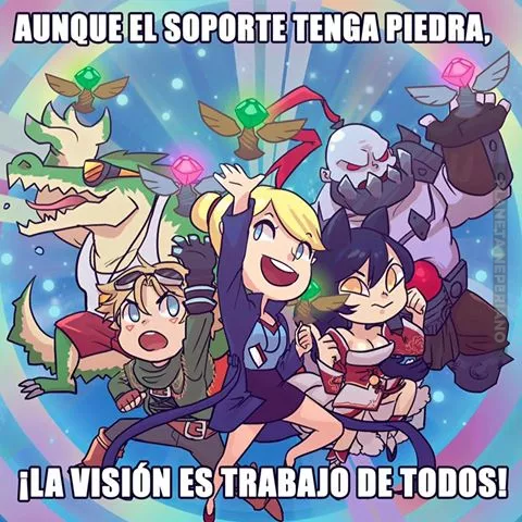 La visión es trabajo de todos!