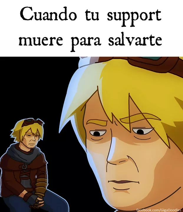 Cuando tu support muere para salvarte