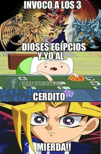 Duelo Finn vs Yugi