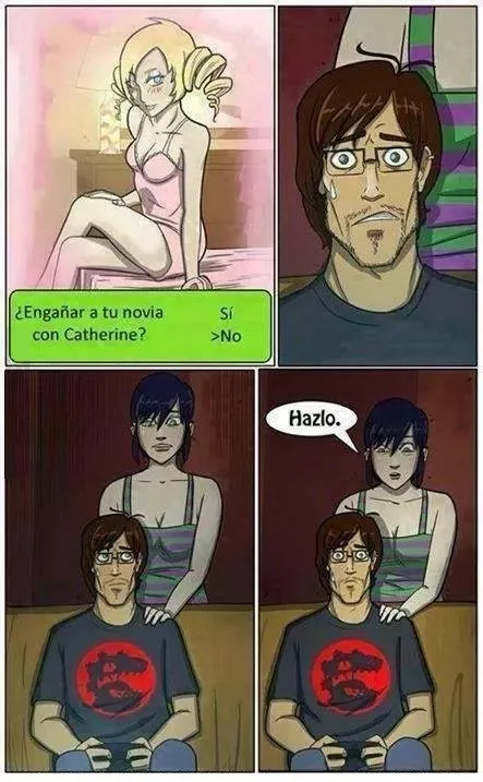 Por esas novias que te apoyan hasta en los videojuegos