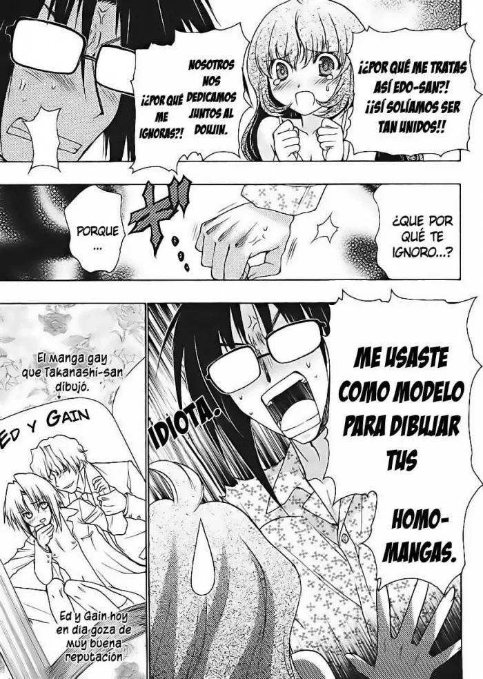Japon debe dar miedo, ofendes a un mangaka y de un momento a otro estas en escena yaoi!