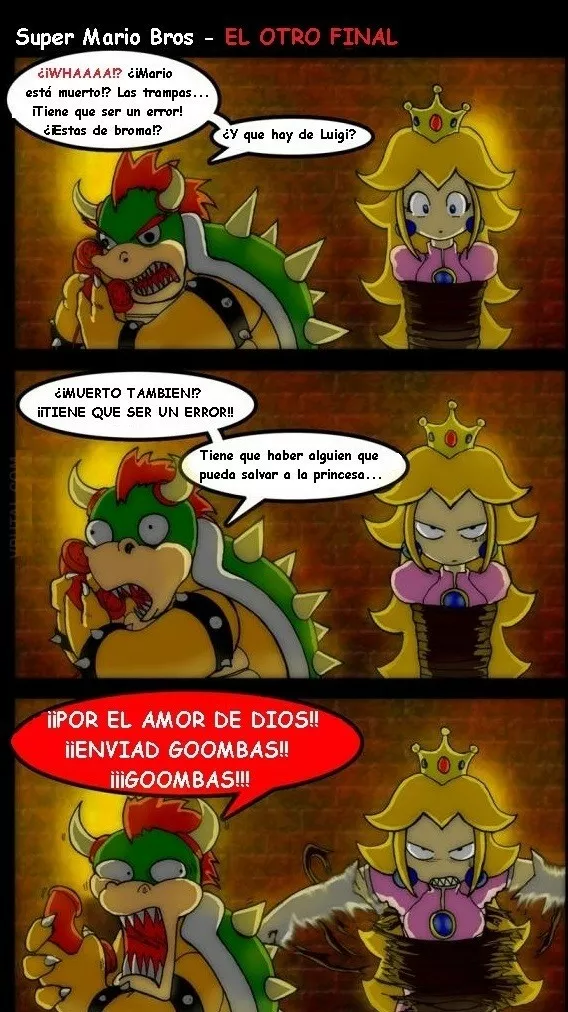 Peach no tiene paciencia