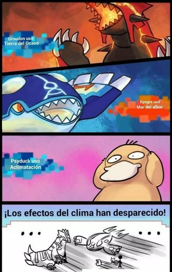 Solo psyduck puede contra las leyendas