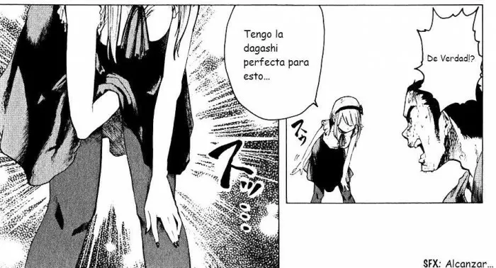 Espera ¿de de donde esta sacando el dagashi?