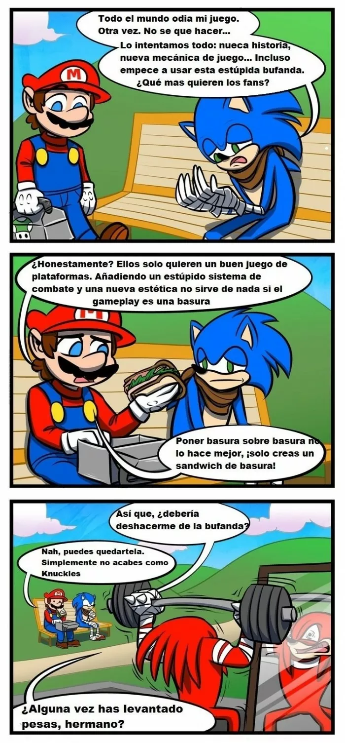 La depresión de sonic 