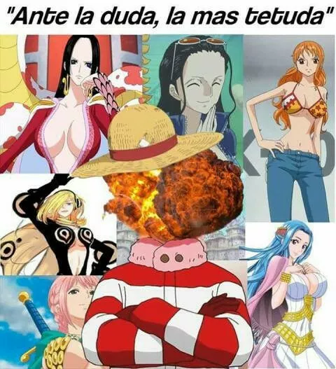 El día que luffy madure sexualmente 