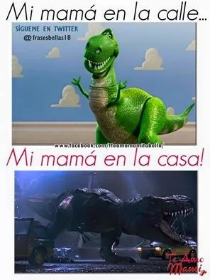 Asi es mi madre y la de ustedes?