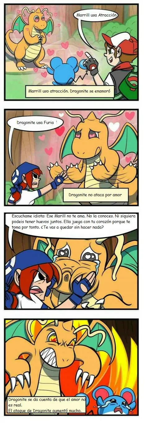 Los pokémon pueden ser crueles