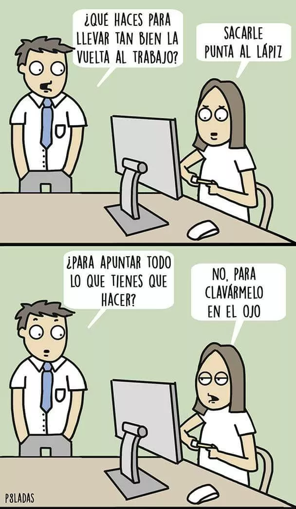 Vuelta al trabajo 