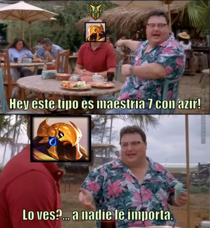 La historia de todos los main azir :´v