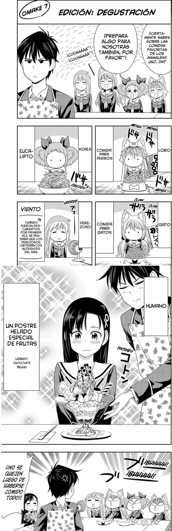 Cada cual con su comida 