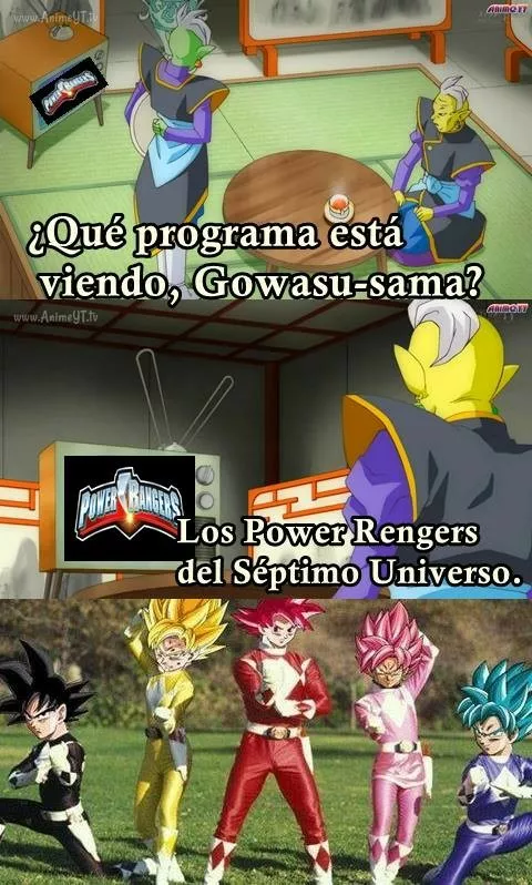 serian los power rangers dragonforce o algo así :v