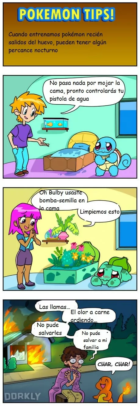 Problemas al criar pokémons