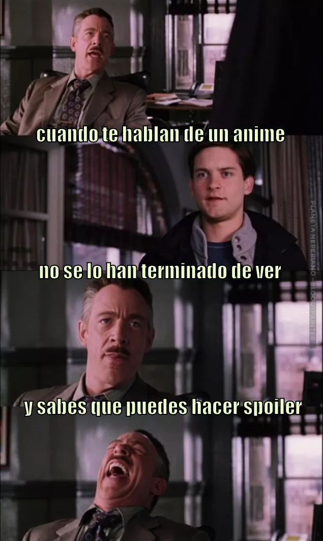 ¿quien le gusta hacer spoiler?