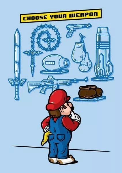 La elección de armas de Mario