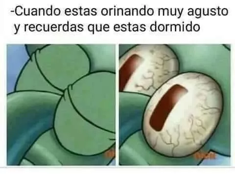 cuando estas re comodo