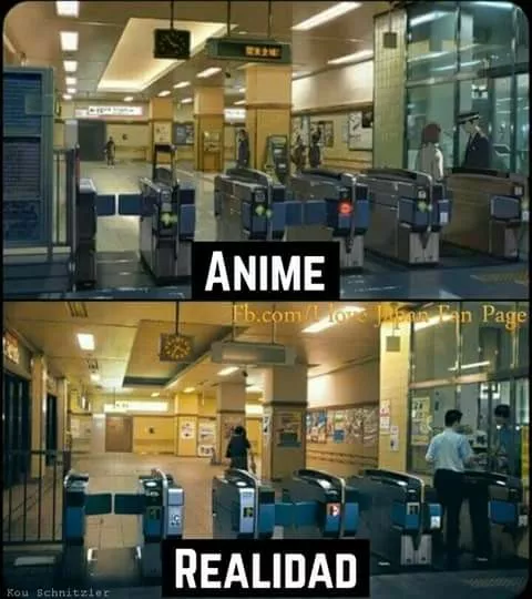 anime y realidad