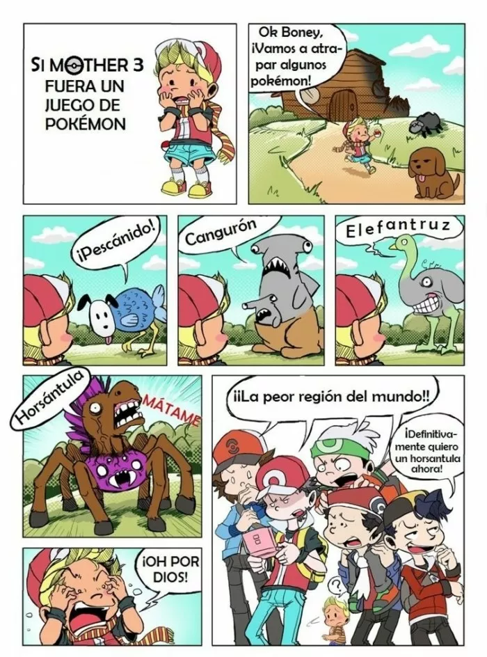 Si mother 3 fuera región pokémon