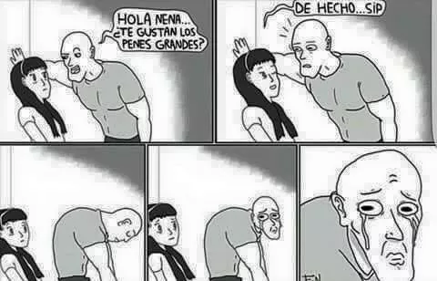 pobrecito no tiene pito :'v