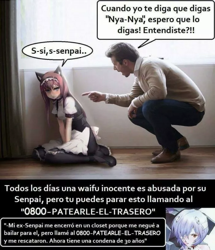 abuso de waifus